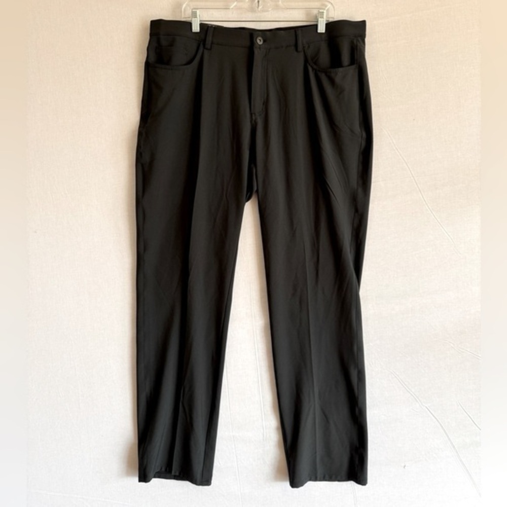 Greg Norman Black Performance Stretch Golf Pants 38x32 NWT